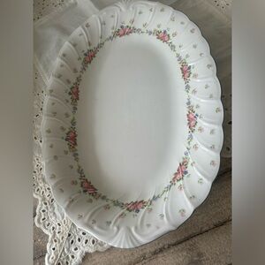 14" NIKKO Garland Oval Serving Platter